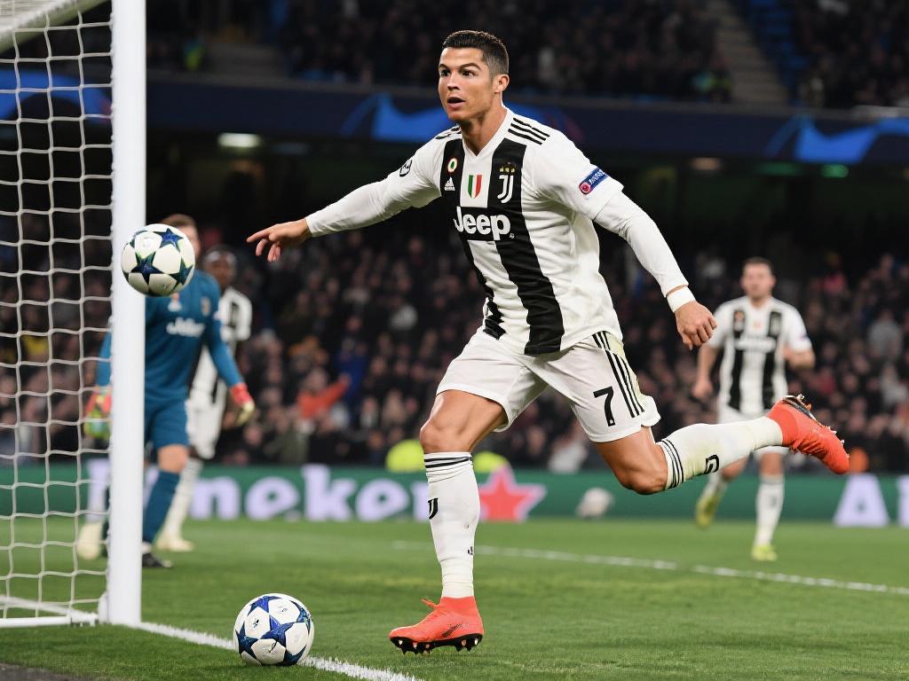 三场比赛斩获四球，这样的数据不仅是对C罗